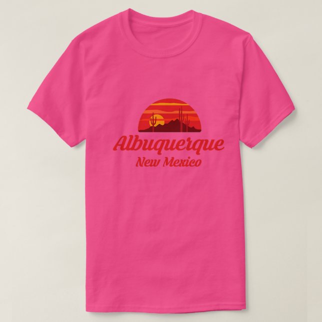 Camiseta Albuquerque Nuevo México Estado Camisas NM Ciudad  (Diseño del anverso)