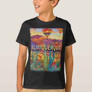 Camiseta Albuquerque Nuevo México Nm Oasis del Desierto Sd3