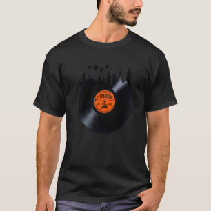 Camiseta Albuquerque Nuevo México Skyline Record Vintage L