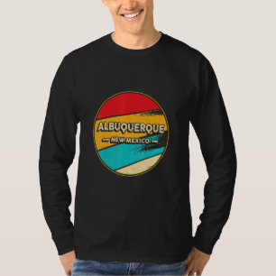 Camiseta Albuquerque Retro Vintage Sunset Estados Unidos Nu