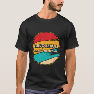 Camiseta Albuquerque Retro Vintage Sunset Estados Unidos Nu