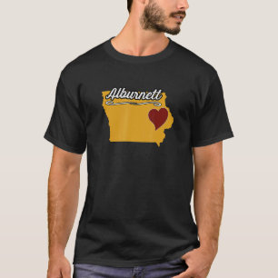 Camiseta ALBURNETT IOWA IA USA Cute Souvenir Merch US City