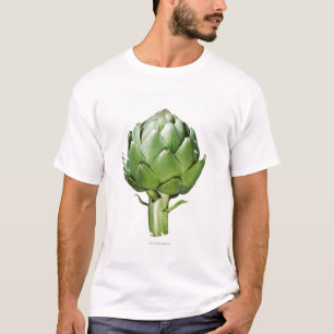Camiseta Alcachofa de globo en el fondo blanco cortado