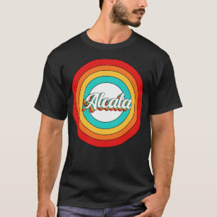 Camiseta Alcala Nombre Shirt Vintage Alcala Circle