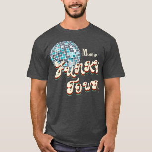 Camiseta Alcalde de Funky Town Disco Ball Retro C