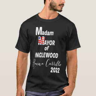 Camiseta ALCALDESA DE INGLEWOOD Raina Carrillo 2022
