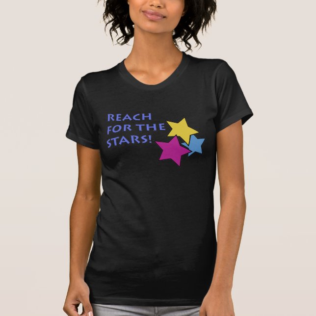 Camiseta Alcance de las estrellas (Anverso)