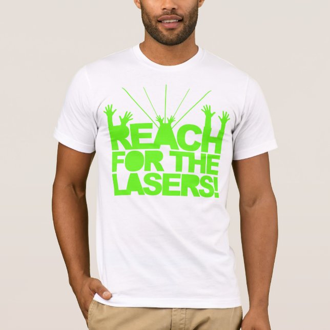 Camiseta Alcance De Los Lasers (Anverso)