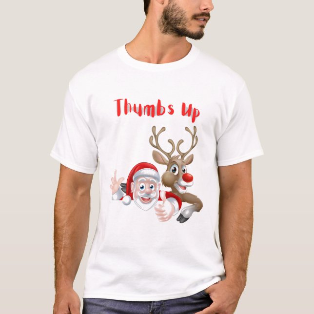 Camiseta Alcance desde Santa (Anverso)