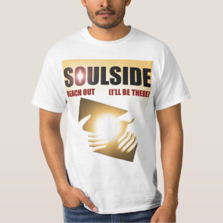 Camiseta alcance hacia fuera