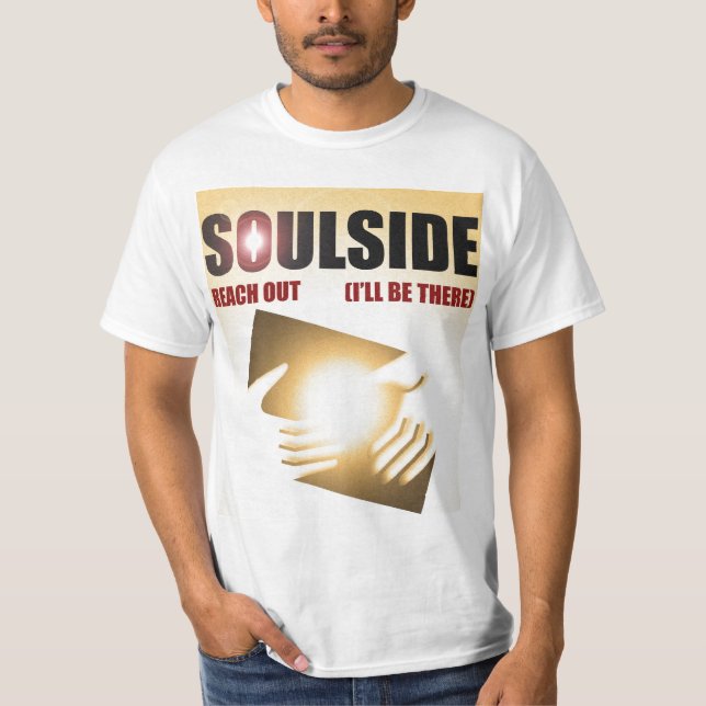 Camiseta alcance hacia fuera (Anverso)