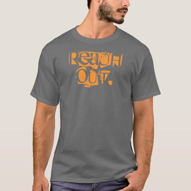 Camiseta alcance hacia fuera (Anverso)
