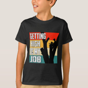 Camiseta Alcanzar Es Mi Graciosa Cita De Arborismo Para Mi