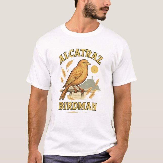 Camiseta Alcatraz Birdman T-Shirt (Anverso)