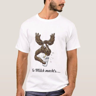 Camiseta Alce alarma - la leche machts