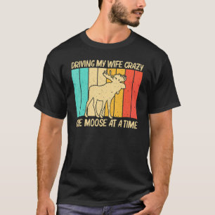 Camiseta Alce Cool Para Hombres Chicos Alce Ciervo Toro Alc