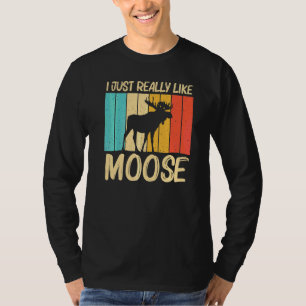 Camiseta Alce Cool Para Hombres Mujeres Alce Alaska Alce Al