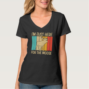 Camiseta Alce Cool Para Hombres Mujeres Alce Ciervo Toro Al