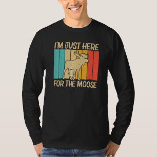 Camiseta Alce Genial Para Hombres Mujeres Alce Ciervo Toro 