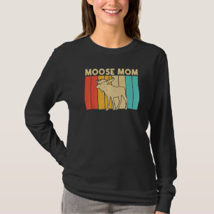Camiseta Alce Genial Para Mamá Madre Alce Ciervo Toro Alce
