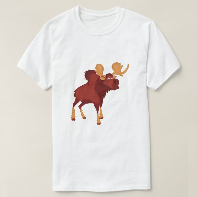 Camiseta Alce lindo (Diseño del anverso)
