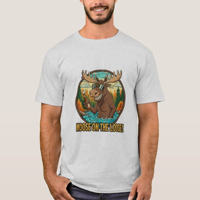 Camiseta Alce Suelto (Anverso)