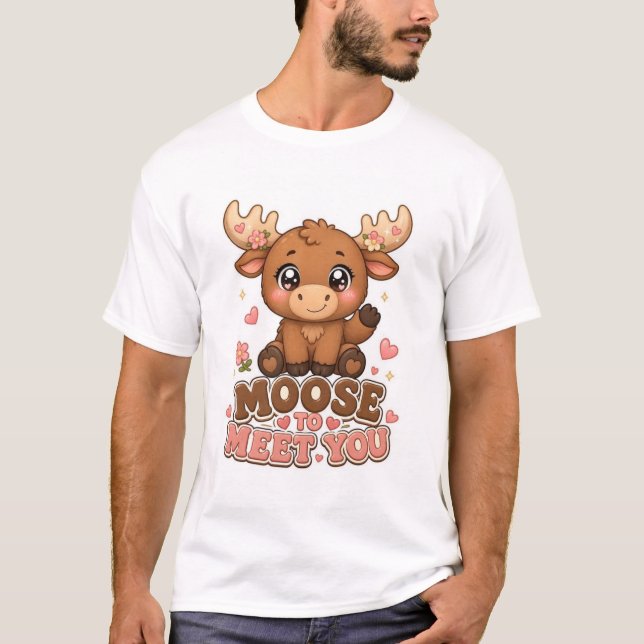 Camiseta Alce te conoce  (Anverso)