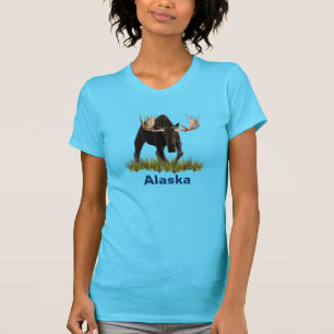 Camiseta Alce toro cargando