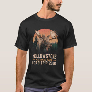 Camiseta Alce Viaje en familia por el Parque Nacional Yello