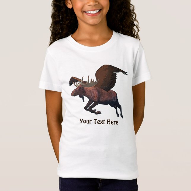 Camiseta Alce Volador (Anverso)