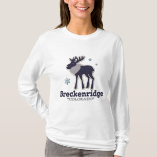 Camiseta Alces azules Breckenridge Colorado del copo de