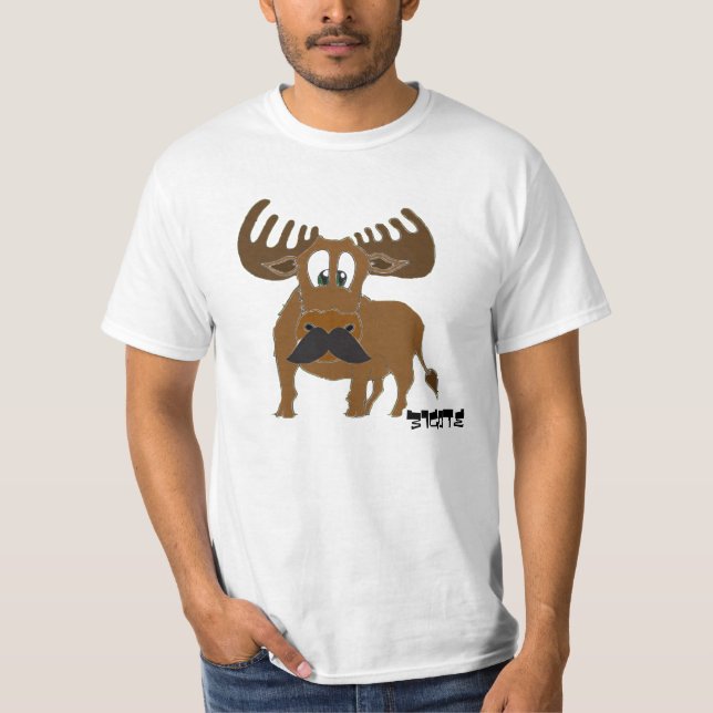 Camiseta Alces de Bigote (Anverso)