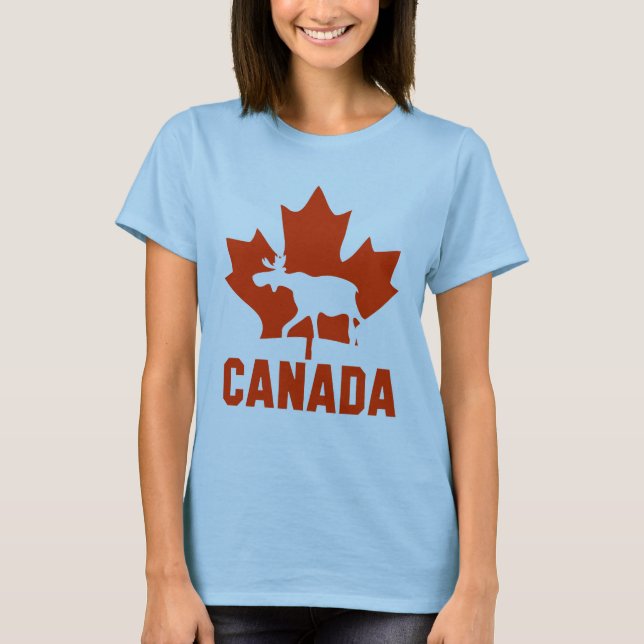 Camiseta Alces de Canadá (Anverso)