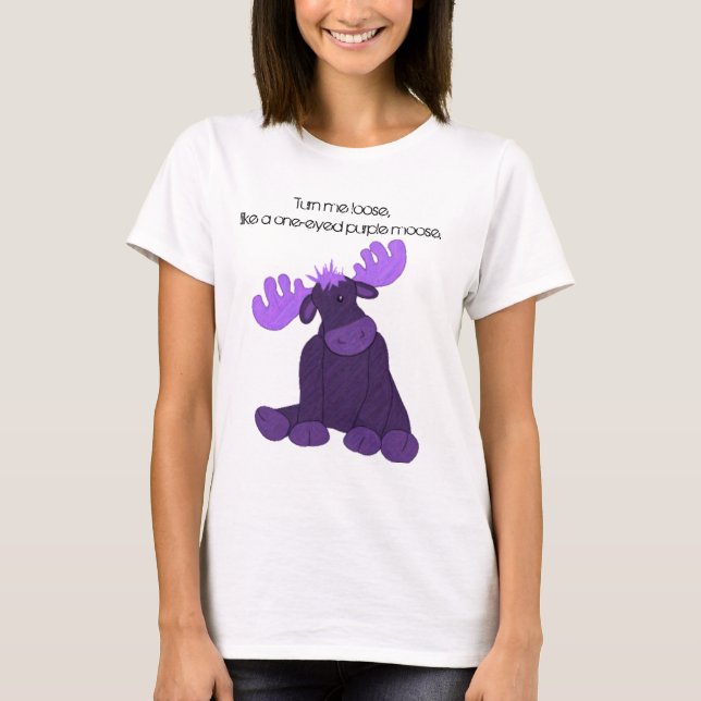 Camiseta Alces de la púrpura de Hanson (Anverso)