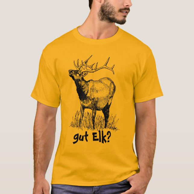 Camiseta ¿alces de la tripa? (Anverso)