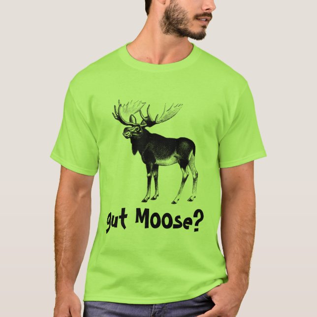 Camiseta ¿alces de la tripa? (Anverso)