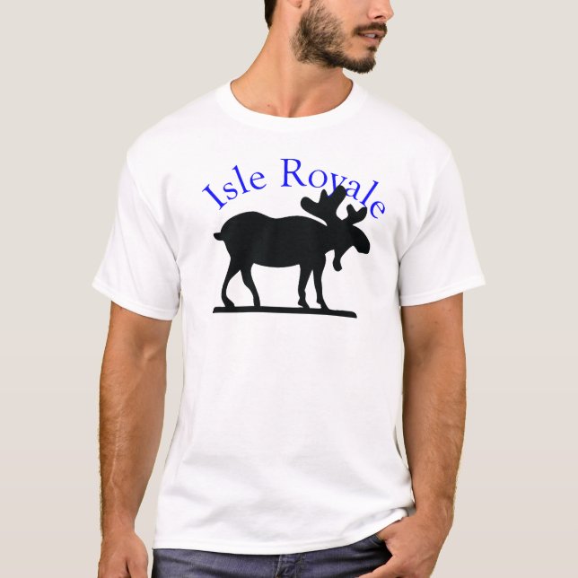 Camiseta Alces de Royale de la isla (Anverso)