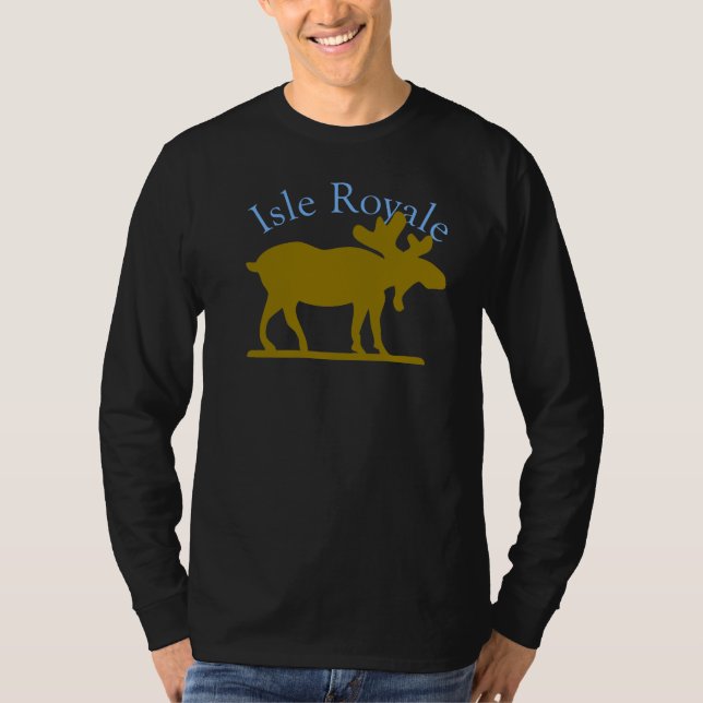 Camiseta Alces de Royale de la isla (Anverso)