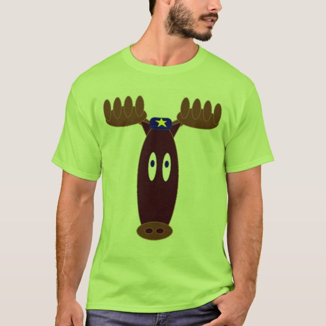 Camiseta Alces del sheriff (Anverso)