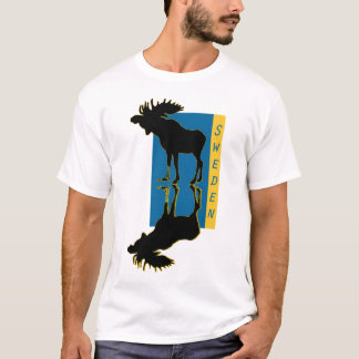 Camiseta alces Elch Suecia de los alces