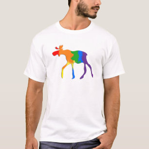 Camiseta Alces homosexuales y lesbianos de Canadá del