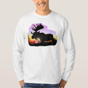 Camiseta Alces Sillouette de Alaska