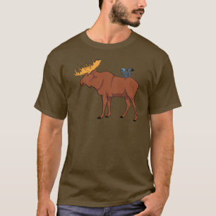 Camiseta Alces y ardilla