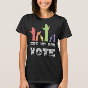 Camiseta Álcese y vote la elección política de 2019 rega