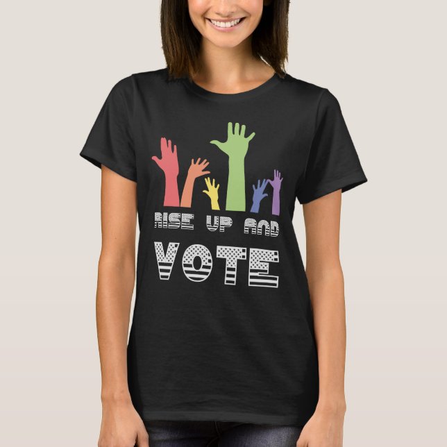 Camiseta Álcese y vote la elección política de 2019 regalos (Anverso)