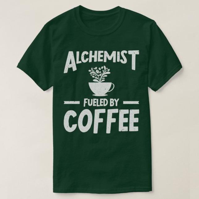 Camiseta Alchemist Coffee Alchemy Chemistry (Diseño del anverso)