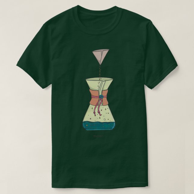 Camiseta Alchemy Chemex (Diseño del anverso)