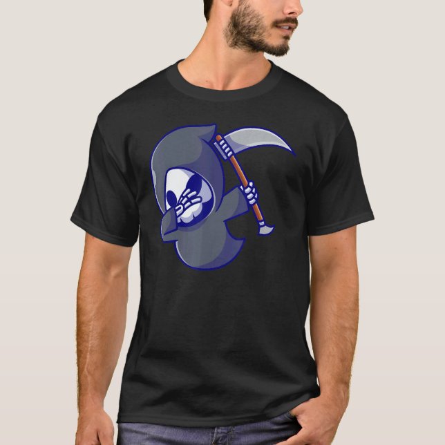 Camiseta Alchemy Dabbing Grim Reaper (Anverso)