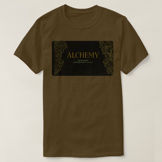 Camiseta Alchemy Gold (Diseño del anverso)