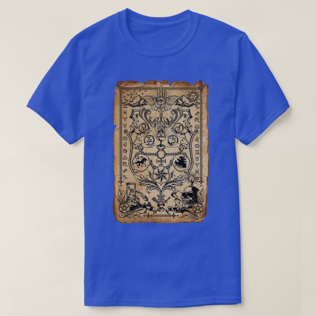 Camiseta Alchemy Spell Scroll (Diseño del anverso)